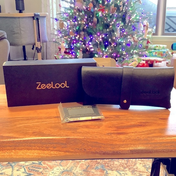 NWT ZeeLool Brown Tortoise Shell Oval Sunglasses withh Leather Case - Picture 2 of 7